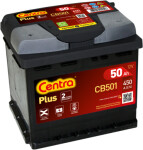CENTRA  Käivitusaku PLUS ** 12V 50Ah 450A CB501