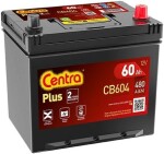 CENTRA  Käivitusaku PLUS ** 12V 60Ah 480A CB604