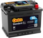 CENTRA Käivitusaku STANDARD * 12V 55Ah 480A CC550