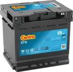  Стартерная аккумуляторная батарея CENTRA EFB 12V 55Ач 540A CL550