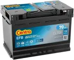 Käivitusaku CENTRA EFB 12V 70Ah 760A CL700