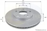 COMLINE Piduriketas COATED ADC01100V