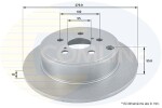 COMLINE Piduriketas COATED ADC01111
