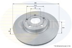 COMLINE Piduriketas COATED ADC01134V