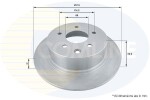 COMLINE Piduriketas COATED ADC0275