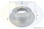 COMLINE Piduriketas COATED ADC0327