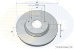 COMLINE Piduriketas COATED ADC0473V