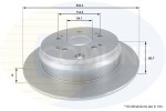 COMLINE Piduriketas COATED ADC0556