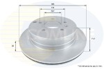 COMLINE Piduriketas COATED ADC1147V