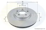 COMLINE Piduriketas COATED ADC1237V