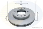 COMLINE Piduriketas COATED ADC1263V