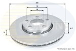 COMLINE Piduriketas COATED ADC1417V