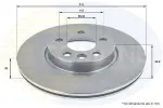 COMLINE Piduriketas COATED ADC1441V
