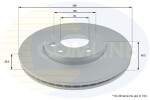 COMLINE Piduriketas COATED ADC1451V