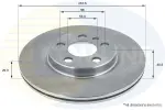 COMLINE Piduriketas COATED ADC1513V