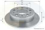 COMLINE Piduriketas COATED ADC1564