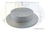 COMLINE Piduriketas COATED ADC1577