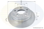 COMLINE Piduriketas COATED ADC1643