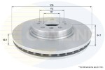 COMLINE Piduriketas COATED ADC1648V