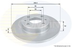 COMLINE Piduriketas COATED ADC1801