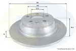 COMLINE Piduriketas COATED ADC1923