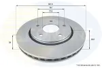 COMLINE Piduriketas COATED ADC2324V