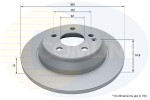 COMLINE Piduriketas COATED ADC2805