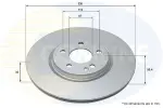 COMLINE Piduriketas COATED ADC2817V