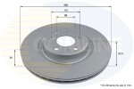 COMLINE Piduriketas COATED ADC2863V