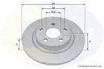 COMLINE Piduriketas COATED ADC4062