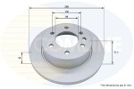 COMLINE Piduriketas COATED ADC4077