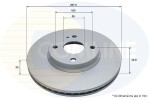 COMLINE Piduriketas COATED ADC5005V