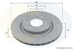 COMLINE Тормозной диск COATED ADC5049V