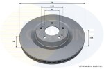 COMLINE Piduriketas COATED ADC5051V