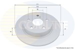COMLINE Piduriketas COATED ADC5093