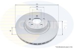 COMLINE Piduriketas COATED ADC5113V