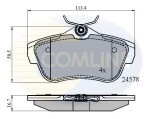 COMLINE Piduriklotsi komplekt,  ketaspidur CBP01622