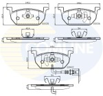 COMLINE Piduriklotsi komplekt,  ketaspidur CBP12224