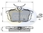 COMLINE Piduriklotsi komplekt,  ketaspidur CBP3945