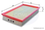 COMLINE  Õhufilter EAF007