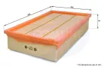 COMLINE Õhufilter EAF056