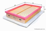 COMLINE Õhufilter EAF551