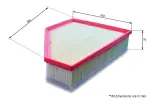 COMLINE Õhufilter EAF666
