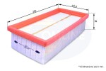 COMLINE Õhufilter EAF838