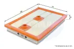 COMLINE Õhufilter EAF848