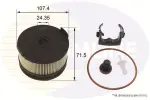 COMLINE Kütusefilter EFF358D