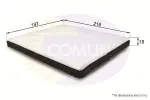 COMLINE Filter,  salongiõhk EKF126