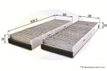 COMLINE Filter,  salongiõhk EKF164A