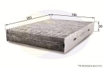 COMLINE Filter,  salongiõhk EKF304A