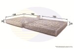 COMLINE Filter,  salongiõhk EKF319A